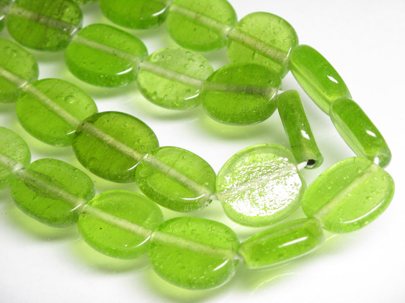 TOKO-BEADS AG008-63N Glass bead (strand) 12~17mm AG008-63N 丸型フラットビーズ（連） 12~17mm Asian bead & African bead  Handmade,Lampeork,bead,asia,india,ethnic,parts,accessory,beads とんぼ玉,ビーズ,トンボ玉,アジア,インド,エスニック,手作り,パーツ,アクセサリー