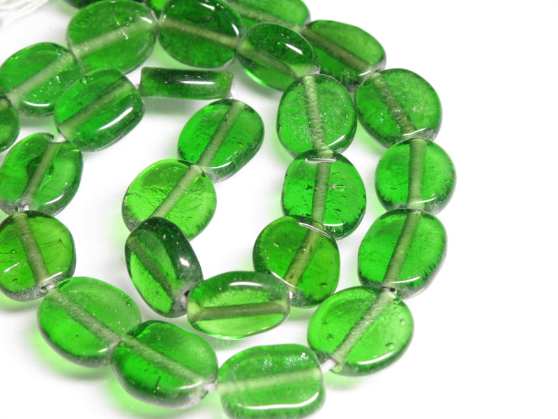 TOKO-BEADS AG008-64N Glass bead (strand) 12~17mm AG008-64N 丸型フラットビーズ（連） 12~17mm Asian bead & African bead  Handmade,Lampeork,bead,asia,india,ethnic,parts,accessory,beads とんぼ玉,ビーズ,トンボ玉,アジア,インド,エスニック,手作り,パーツ,アクセサリー