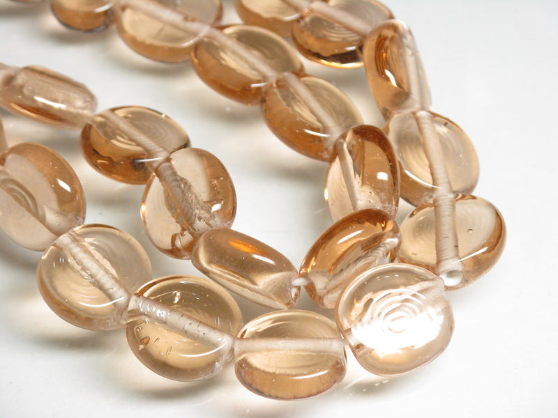 TOKO-BEADS AG008-66N Glass bead (strand) 12~17mm AG008-66N 丸型フラットビーズ（連） 12~17mm Asian bead & African bead  Handmade,Lampeork,bead,asia,india,ethnic,parts,accessory,beads とんぼ玉,ビーズ,トンボ玉,アジア,インド,エスニック,手作り,パーツ,アクセサリー
