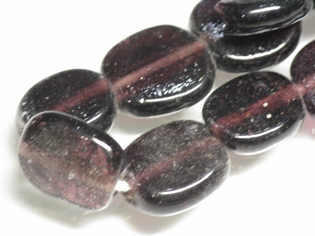 TOKO-BEADS AG008-73N Glass bead (strand) 12~17mm AG008-73N 丸型フラットビーズ（連） 12~17mm Asian bead & African bead  Handmade,Lampeork,bead,asia,india,ethnic,parts,accessory,beads とんぼ玉,ビーズ,トンボ玉,アジア,インド,エスニック,手作り,パーツ,アクセサリー