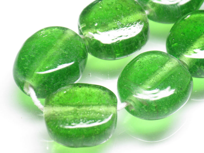 TOKO-BEADS AG008-77N Glass bead (strand) 17~18mm AG008-77N 丸型フラットビーズ（連） 17~18mm Asian bead & African bead  Handmade,Lampeork,bead,asia,india,ethnic,parts,accessory,beads とんぼ玉,ビーズ,トンボ玉,アジア,インド,エスニック,手作り,パーツ,アクセサリー