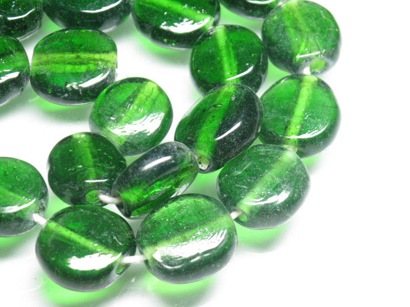 TOKO-BEADS AG008-78N Glass bead (strand) 16~18mm AG008-78N 丸型フラットビーズ（連） 16~18mm Asian bead & African bead  Handmade,Lampeork,bead,asia,india,ethnic,parts,accessory,beads とんぼ玉,ビーズ,トンボ玉,アジア,インド,エスニック,手作り,パーツ,アクセサリー