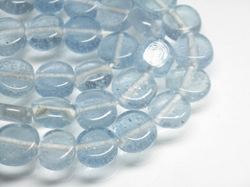 TOKO-BEADS AG008-79N Glass bead (strand) 12~13.5mm AG008-79N 丸型フラットビーズ（連） 12~13.5mm Asian bead & African bead  Handmade,Lampeork,bead,asia,india,ethnic,parts,accessory,beads とんぼ玉,ビーズ,トンボ玉,アジア,インド,エスニック,手作り,パーツ,アクセサリー