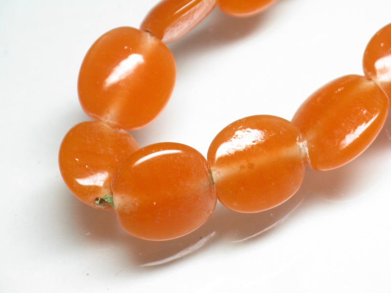 TOKO-BEADS AG008-82N Glass bead (strand) 13~14mm AG008-82N 丸型フラットビーズ（連） 13~14mm Asian bead & African bead  Handmade,Lampeork,bead,asia,india,ethnic,parts,accessory,beads とんぼ玉,ビーズ,トンボ玉,アジア,インド,エスニック,手作り,パーツ,アクセサリー