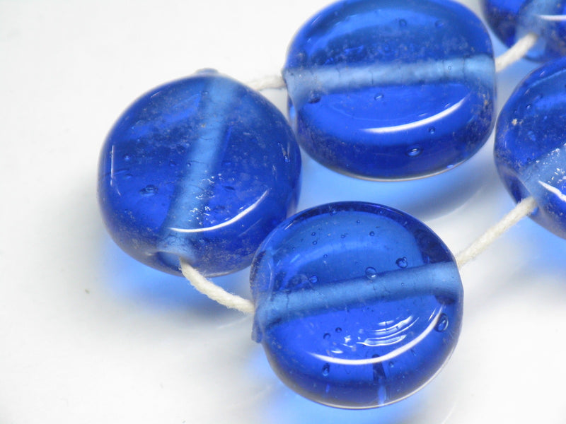 TOKO-BEADS AG008-90N Glass bead (strand) 13~16mm AG008-90N 丸型フラットビーズ（連） 13~16mm Asian bead & African bead  Handmade,Lampeork,bead,asia,india,ethnic,parts,accessory,beads とんぼ玉,ビーズ,トンボ玉,アジア,インド,エスニック,手作り,パーツ,アクセサリー