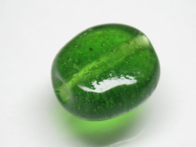 TOKO-BEADS AG008-77S Glass bead 17~18mm AG008-77S 丸型フラットビーズ 17~18mm Asian bead & African bead  Handmade,Lampeork,bead,asia,india,ethnic,parts,accessory,beads とんぼ玉,ビーズ,トンボ玉,アジア,インド,エスニック,手作り,パーツ,アクセサリー