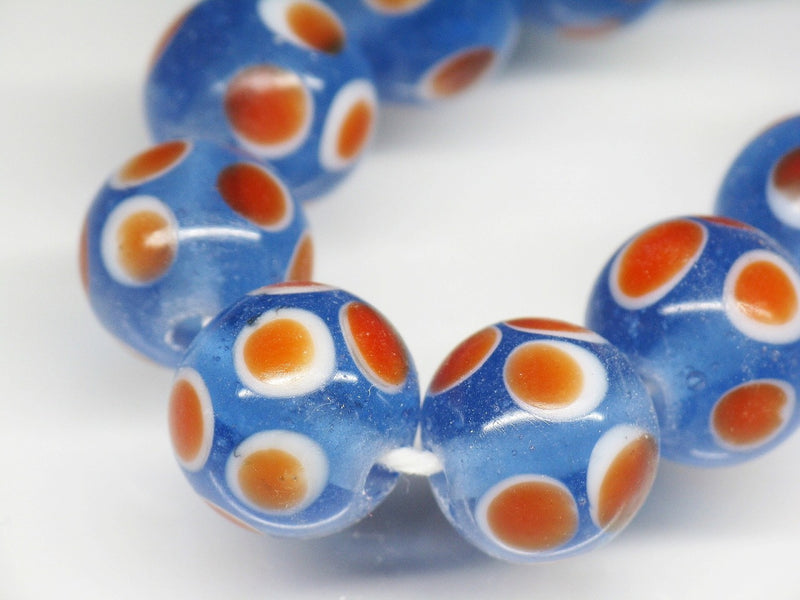AG009-02N Glass bead (strand) 11~12mm