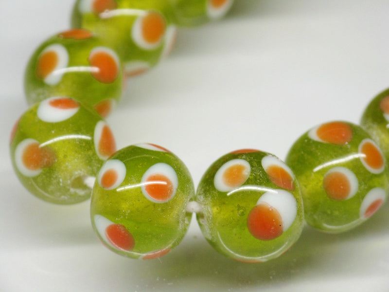 AG009-06N Glass bead (strand) 11~12mm