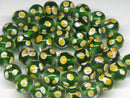 TOKO-BEADS AG009N-08 Glass bead (strand) 11~12mm AG009N-08 とんぼ玉（連） 11~12mm Asian bead & African bead  Handmade,Lampeork,bead,asia,india,ethnic,parts,accessory,beads とんぼ玉,ビーズ,トンボ玉,アジア,インド,エスニック,手作り,パーツ,アクセサリー