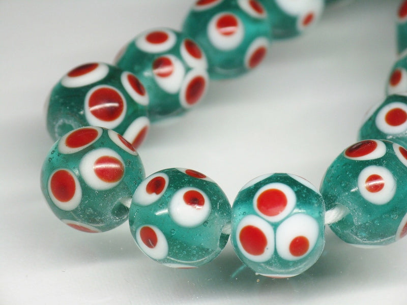 AG009-09N Glass bead (strand) 11~12mm