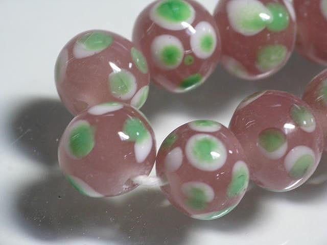 AG009-10N Glass bead (strand) 11~12mm