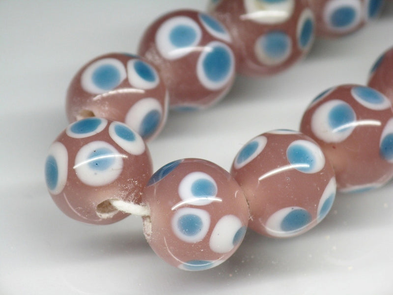 AG009-11N Glass bead (strand) 11~12mm