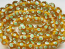 TOKO-BEADS AG009N-14 Glass bead (strand) 11~12mm AG009N-14 とんぼ玉（連） 11~12mm Asian bead & African bead  Handmade,Lampeork,bead,asia,india,ethnic,parts,accessory,beads とんぼ玉,ビーズ,トンボ玉,アジア,インド,エスニック,手作り,パーツ,アクセサリー