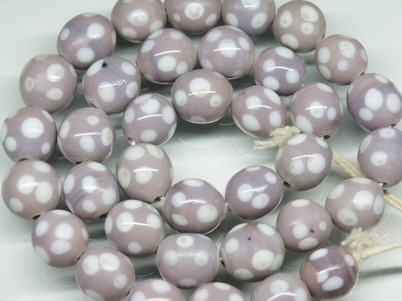 TOKO-BEADS AG009N-26 Glass bead (strand) 12~13mm AG009N-26 とんぼ玉（連） 12~13mm Asian bead & African bead  Handmade,Lampeork,bead,asia,india,ethnic,parts,accessory,beads とんぼ玉,ビーズ,トンボ玉,アジア,インド,エスニック,手作り,パーツ,アクセサリー