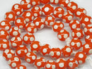 TOKO-BEADS AG009N-41 Glass bead (strand) 11mm AG009N-41 とんぼ玉（連） 11mm Asian bead & African bead  Handmade,Lampeork,bead,asia,india,ethnic,parts,accessory,beads とんぼ玉,ビーズ,トンボ玉,アジア,インド,エスニック,手作り,パーツ,アクセサリー