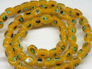 TOKO-BEADS AG010N-21 Glass bead (strand) 6.5~8.5mm AG010N-21 三角とんぼ玉（連） 6.5~8.5mm Asian bead & African bead  Handmade,Lampeork,bead,asia,india,ethnic,parts,accessory,beads とんぼ玉,ビーズ,トンボ玉,アジア,インド,エスニック,手作り,パーツ,アクセサリー