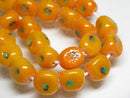 TOKO-BEADS AG010-40N Glass bead (strand) 10~11mm AG010-40N 三角とんぼ玉（連） 10~11mm Asian bead & African bead  Handmade,Lampeork,bead,asia,india,ethnic,parts,accessory,beads とんぼ玉,ビーズ,トンボ玉,アジア,インド,エスニック,手作り,パーツ,アクセサリー