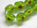 TOKO-BEADS AG010-41N Glass bead (strand) 10~11mm AG010-41N 三角とんぼ玉（連） 10~11mm Asian bead & African bead  Handmade,Lampeork,bead,asia,india,ethnic,parts,accessory,beads とんぼ玉,ビーズ,トンボ玉,アジア,インド,エスニック,手作り,パーツ,アクセサリー