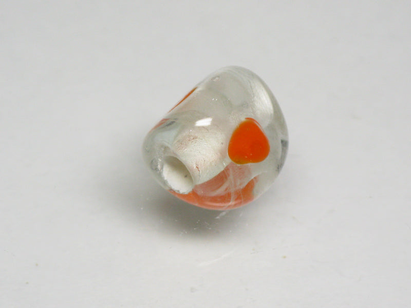 TOKO-BEADS AG010-31S Glass bead 10~11mm AG010-31S 三角とんぼ玉 10~11mm Asian bead & African bead  Handmade,Lampeork,bead,asia,india,ethnic,parts,accessory,beads とんぼ玉,ビーズ,トンボ玉,アジア,インド,エスニック,手作り,パーツ,アクセサリー
