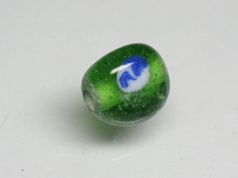 TOKO-BEADS AG010-35S Glass bead 10~11mm AG010-35S 三角とんぼ玉 10~11mm Asian bead & African bead  Handmade,Lampeork,bead,asia,india,ethnic,parts,accessory,beads とんぼ玉,ビーズ,トンボ玉,アジア,インド,エスニック,手作り,パーツ,アクセサリー