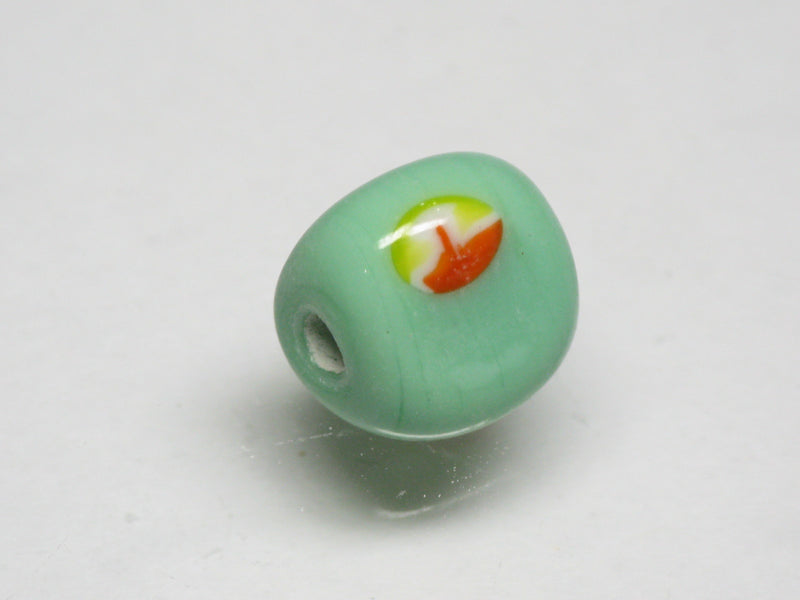 TOKO-BEADS AG010-38S Glass bead 10~11mm AG010-38S 三角とんぼ玉 10~11mm Asian bead & African bead  Handmade,Lampeork,bead,asia,india,ethnic,parts,accessory,beads とんぼ玉,ビーズ,トンボ玉,アジア,インド,エスニック,手作り,パーツ,アクセサリー