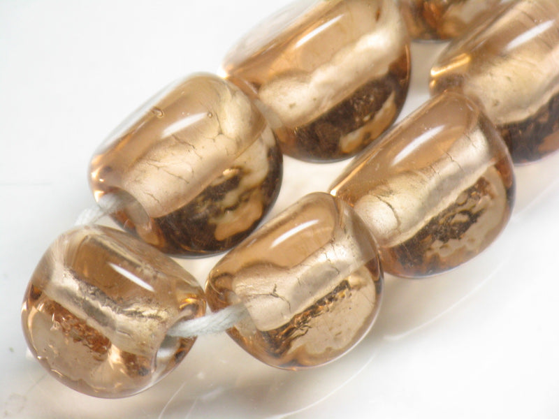 TOKO-BEADS AG011-11N Glass bead (L) (strand) 11~13mm AG011-11N 三角とんぼ玉L（連） 11~13mm Asian bead & African bead  Handmade,Lampeork,bead,asia,india,ethnic,parts,accessory,beads とんぼ玉,ビーズ,トンボ玉,アジア,インド,エスニック,手作り,パーツ,アクセサリー