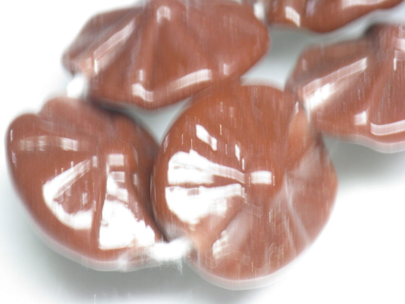 TOKO-BEADS AG012-10N Glass bead (strand) 20~24mm AG012-10N フラワービーズ（連） 20~24mm Asian bead & African bead  Handmade,Lampeork,bead,asia,india,ethnic,parts,accessory,beads とんぼ玉,ビーズ,トンボ玉,アジア,インド,エスニック,手作り,パーツ,アクセサリー