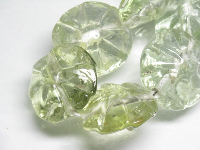 TOKO-BEADS AG012-11N Glass bead (strand) 23~24mm AG012-11N フラワービーズ（連） 23~24mm Asian bead & African bead  Handmade,Lampeork,bead,asia,india,ethnic,parts,accessory,beads とんぼ玉,ビーズ,トンボ玉,アジア,インド,エスニック,手作り,パーツ,アクセサリー
