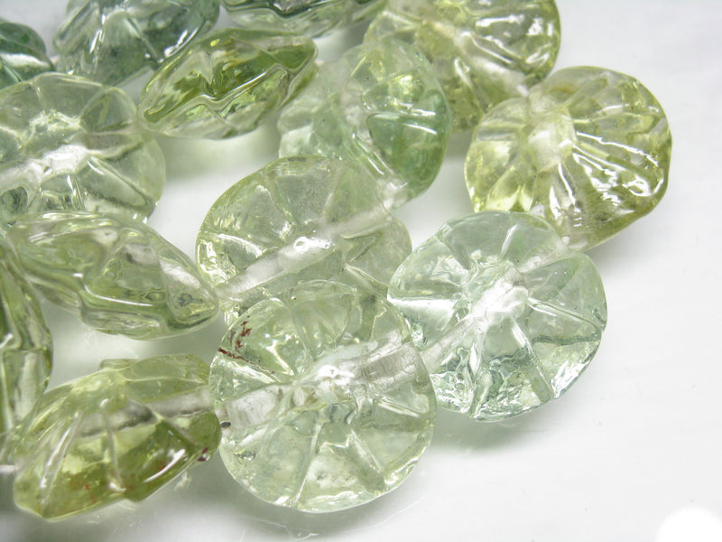 TOKO-BEADS AG012-11N Glass bead (strand) 23~24mm AG012-11N フラワービーズ（連） 23~24mm Asian bead & African bead  Handmade,Lampeork,bead,asia,india,ethnic,parts,accessory,beads とんぼ玉,ビーズ,トンボ玉,アジア,インド,エスニック,手作り,パーツ,アクセサリー