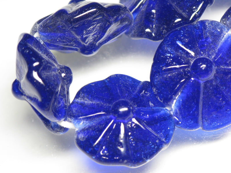 TOKO-BEADS AG012-17N Glass bead (strand) 21~23mm AG012-17N フラワービーズ（連） 21~23mm Asian bead & African bead  Handmade,Lampeork,bead,asia,india,ethnic,parts,accessory,beads とんぼ玉,ビーズ,トンボ玉,アジア,インド,エスニック,手作り,パーツ,アクセサリー
