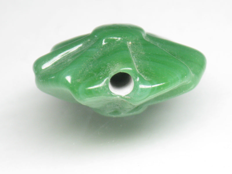 TOKO-BEADS AG012-05S Glass bead 23~24mm AG012-05S フラワービーズ 23~24mm Asian bead & African bead  Handmade,Lampeork,bead,asia,india,ethnic,parts,accessory,beads とんぼ玉,ビーズ,トンボ玉,アジア,インド,エスニック,手作り,パーツ,アクセサリー