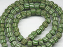 TOKO-BEADS AG014N-05 Glass bead (strand) 8~9mm AG014N-05 ガラスビーズ（連） 8~9mm Asian bead & African bead  Handmade,Lampeork,bead,asia,india,ethnic,parts,accessory,beads とんぼ玉,ビーズ,トンボ玉,アジア,インド,エスニック,手作り,パーツ,アクセサリー