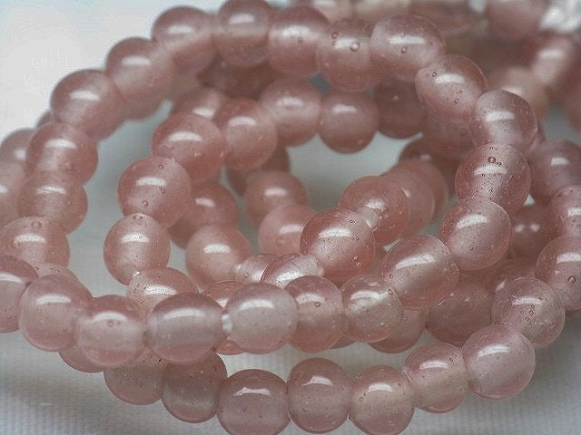 TOKO-BEADS AG015N-11 Glass bead (strand) 6mm AG015N-11 ガラスビーズ（連） 6mm Asian bead & African bead  Handmade,Lampeork,bead,asia,india,ethnic,parts,accessory,beads とんぼ玉,ビーズ,トンボ玉,アジア,インド,エスニック,手作り,パーツ,アクセサリー