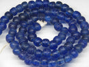 TOKO-BEADS AG015N-25 Glass bead (strand) 7mm AG015N-25 ガラスビーズ（連） 7mm Asian bead & African bead  Handmade,Lampeork,bead,asia,india,ethnic,parts,accessory,beads とんぼ玉,ビーズ,トンボ玉,アジア,インド,エスニック,手作り,パーツ,アクセサリー