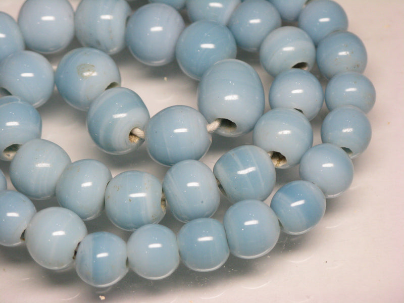 TOKO-BEADS AG015-32N Glass bead (strand) 6~11mm AG015-32N ガラスビーズ（連） 6~11mm Asian bead & African bead  Handmade,Lampeork,bead,asia,india,ethnic,parts,accessory,beads とんぼ玉,ビーズ,トンボ玉,アジア,インド,エスニック,手作り,パーツ,アクセサリー