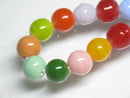 TOKO-BEADS AG015-41 Glass bead (strand) 7~8.5mm AG015-41 ガラスビーズ（連） 7~8.5mm Asian bead & African bead  Handmade,Lampeork,bead,asia,india,ethnic,parts,accessory,beads とんぼ玉,ビーズ,トンボ玉,アジア,インド,エスニック,手作り,パーツ,アクセサリー