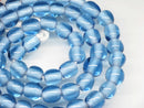 TOKO-BEADS AG015N-48 Glass bead (strand) 7.5~9mm AG015N-48 ガラスビーズ（連） 7.5~9mm Asian bead & African bead  Handmade,Lampeork,bead,asia,india,ethnic,parts,accessory,beads とんぼ玉,ビーズ,トンボ玉,アジア,インド,エスニック,手作り,パーツ,アクセサリー