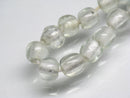 TOKO-BEADS AG015-06N Glass bead (Strand) 7~8mm AG015-06N ガラスビーズ（連） 7~8mm Asian bead & African bead  Handmade,Lampeork,bead,asia,india,ethnic,parts,accessory,beads とんぼ玉,ビーズ,トンボ玉,アジア,インド,エスニック,手作り,パーツ,アクセサリー