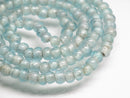 TOKO-BEADS AG015-24N Glass bead (Strand) 5.5~6mm AG015-24N ガラスビーズ（連） 5.5~6mm Asian bead & African bead  Handmade,Lampeork,bead,asia,india,ethnic,parts,accessory,beads とんぼ玉,ビーズ,トンボ玉,アジア,インド,エスニック,手作り,パーツ,アクセサリー