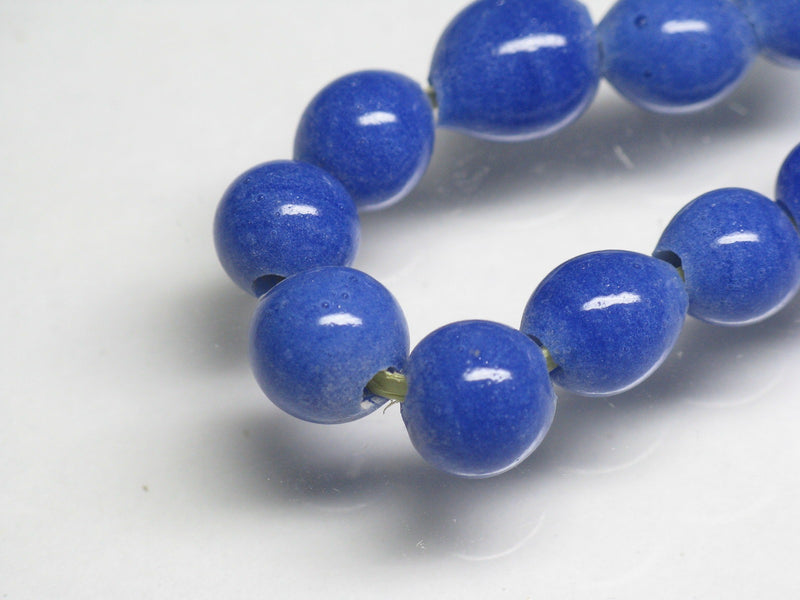TOKO-BEADS AG015-40N Glass bead (Strand) 7~8mm AG015-40N ガラスビーズ（連） 7~8mm Asian bead & African bead  Handmade,Lampeork,bead,asia,india,ethnic,parts,accessory,beads とんぼ玉,ビーズ,トンボ玉,アジア,インド,エスニック,手作り,パーツ,アクセサリー