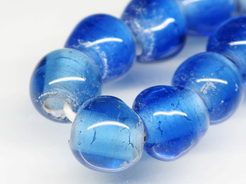 AG015-54N ガラスビーズ（連） 9~9.5mm