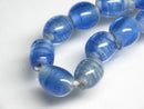TOKO-BEADS AG015-71N Glass bead (Strand) 8~9mm AG015-71N ガラスビーズ（連） 8~9mm Asian bead & African bead  Handmade,Lampeork,bead,asia,india,ethnic,parts,accessory,beads とんぼ玉,ビーズ,トンボ玉,アジア,インド,エスニック,手作り,パーツ,アクセサリー