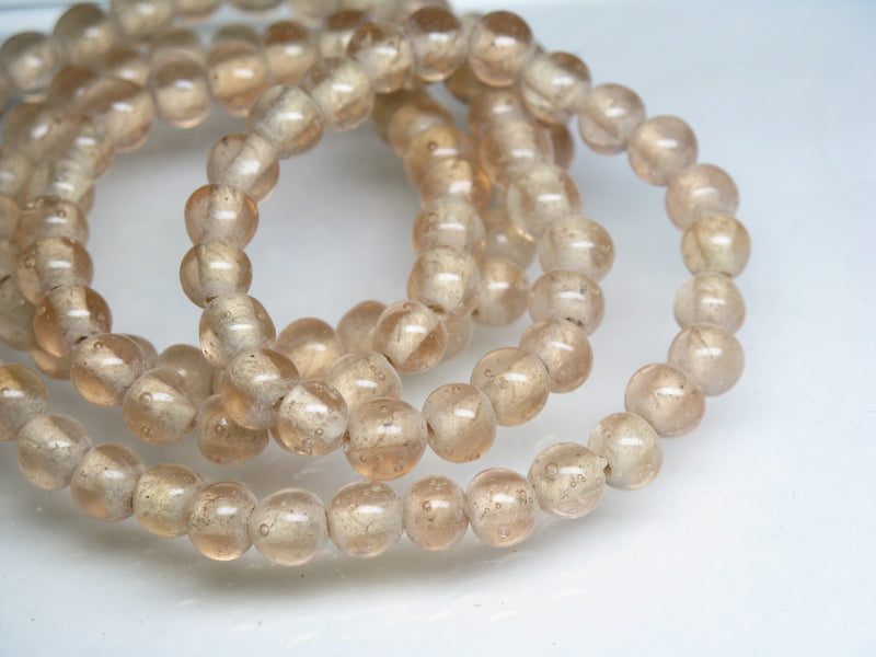 TOKO-BEADS AG015-90N Glass bead (Strand) 6.5~7mm AG015-90N ガラスビーズ（連） 6.5~7mm Asian bead & African bead  Handmade,Lampeork,bead,asia,india,ethnic,parts,accessory,beads とんぼ玉,ビーズ,トンボ玉,アジア,インド,エスニック,手作り,パーツ,アクセサリー