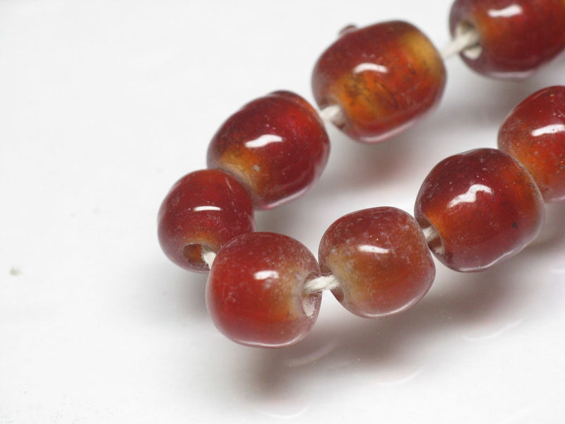 TOKO-BEADS AG015-91N Glass bead (Strand) 8~8.5mm AG015-91N ガラスビーズ（連） 8~8.5mm Asian bead & African bead  Handmade,Lampeork,bead,asia,india,ethnic,parts,accessory,beads とんぼ玉,ビーズ,トンボ玉,アジア,インド,エスニック,手作り,パーツ,アクセサリー