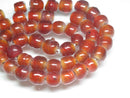 TOKO-BEADS AG015-91N Glass bead (Strand) 8~8.5mm AG015-91N ガラスビーズ（連） 8~8.5mm Asian bead & African bead  Handmade,Lampeork,bead,asia,india,ethnic,parts,accessory,beads とんぼ玉,ビーズ,トンボ玉,アジア,インド,エスニック,手作り,パーツ,アクセサリー