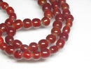 TOKO-BEADS AG015-92N Glass bead (Strand) 6~8mm AG015-92N ガラスビーズ（連） 6~8mm Asian bead & African bead  Handmade,Lampeork,bead,asia,india,ethnic,parts,accessory,beads とんぼ玉,ビーズ,トンボ玉,アジア,インド,エスニック,手作り,パーツ,アクセサリー