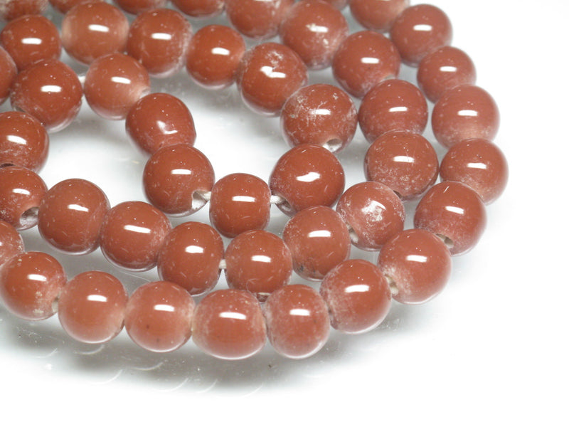 TOKO-BEADS AG015-96N Glass bead (Strand) 8~8.5mm AG015-96N ガラスビーズ（連） 8~8.5mm Asian bead & African bead  Handmade,Lampeork,bead,asia,india,ethnic,parts,accessory,beads とんぼ玉,ビーズ,トンボ玉,アジア,インド,エスニック,手作り,パーツ,アクセサリー