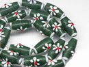 TOKO-BEADS AG017N-21 Glass bead (strand) 10~11mm AG017N-21 フラワービーズ（連） 10~11mm Asian bead & African bead  Handmade,Lampeork,bead,asia,india,ethnic,parts,accessory,beads とんぼ玉,ビーズ,トンボ玉,アジア,インド,エスニック,手作り,パーツ,アクセサリー