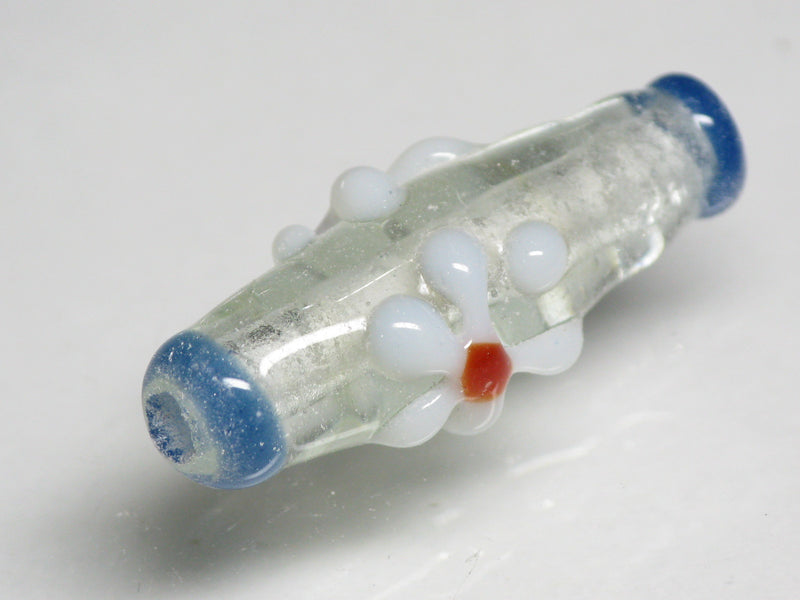 TOKO-BEADS AG017-45S Glass bead 10~11mm AG017-45S フラワービーズ 10~11mm Asian bead & African bead  Handmade,Lampeork,bead,asia,india,ethnic,parts,accessory,beads とんぼ玉,ビーズ,トンボ玉,アジア,インド,エスニック,手作り,パーツ,アクセサリー