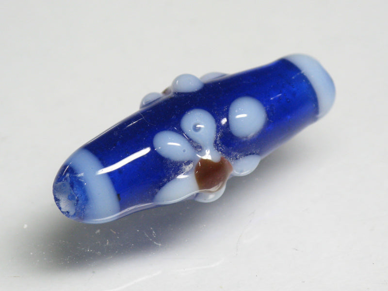 TOKO-BEADS AG017-46S Glass bead 10~11mm AG017-46S フラワービーズ 10~11mm Asian bead & African bead  Handmade,Lampeork,bead,asia,india,ethnic,parts,accessory,beads とんぼ玉,ビーズ,トンボ玉,アジア,インド,エスニック,手作り,パーツ,アクセサリー